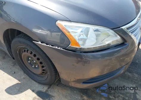 2014 Nissan Sentra Sv из США, поврежденный, VIN 3N1AB7APXEY303838